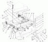 Mähdecks 30138 - Toro 92cm Side Discharge Mower (SN: 240000001 - 240999999) (2004) Listas de piezas de repuesto y dibujos FRAME BELT AND WHEEL ASSEMBLY