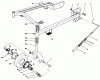 Mähdecks 30144 - Toro 44" Side Discharge Mower (SN: 800001 - 801221) (1988) Listas de piezas de repuesto y dibujos CARRIER FRAME ASSEMBLY