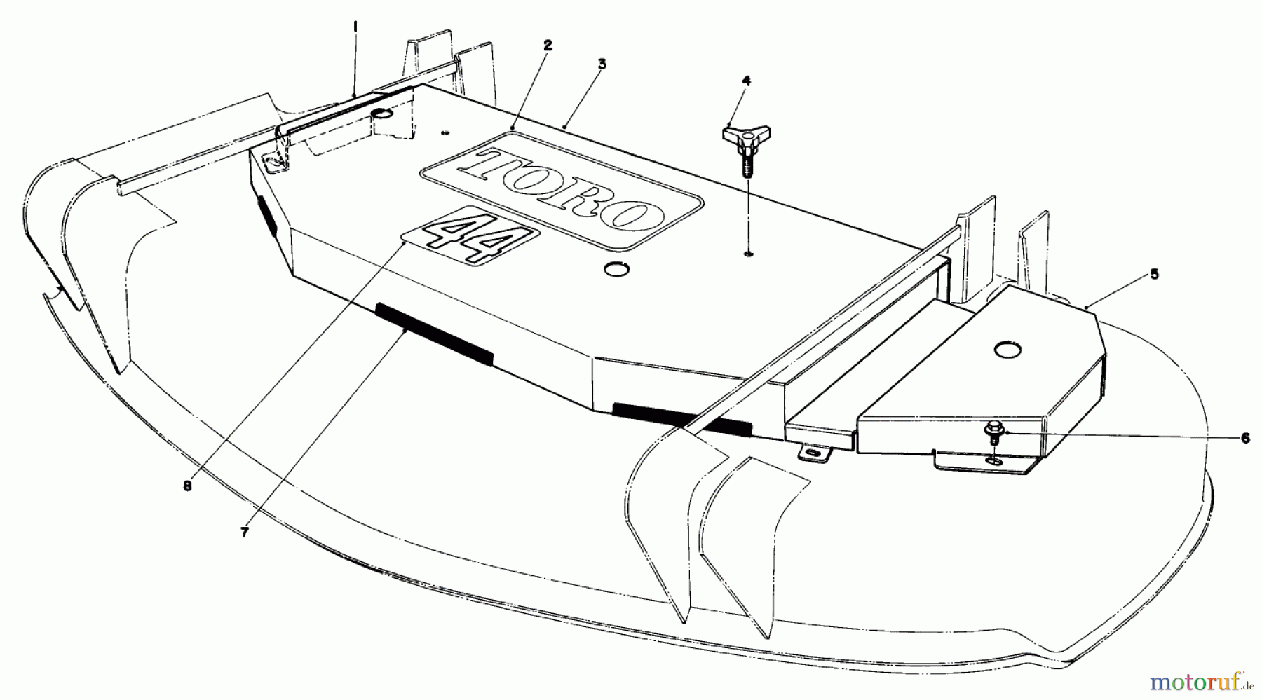  Mähdecks 30144 - Toro 44