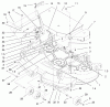 Mähdecks 30147 - Toro 112cm Side Discharge Mower (SN: 220000001 - 220999999) (2002) Listas de piezas de repuesto y dibujos DECK AND COVER ASSEMBLY