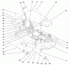 Mähdecks 30147 - Toro 112cm Side Discharge Mower (SN: 990001 - 999999) (1999) Listas de piezas de repuesto y dibujos DECK AND COVERS