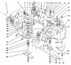 Mähdecks 30148 - Toro 48" Recycler Mower (SN: 2000001 - 2999999) (1992) Listas de piezas de repuesto y dibujos DECK & SPINDLE ASSEMBLY