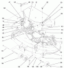 Mähdecks 30149 - Toro 44" Side Discharge Mower (SN: 990001 - 999999) (1999) Listas de piezas de repuesto y dibujos DECK AND COVERS ASSEMBLY
