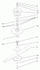Mähdecks 30151 - Toro 52" Side Discharge Mower (SN: 210000001 - 210999999) (2001) Listas de piezas de repuesto y dibujos CENTER SPINDLE ASSEMBLY