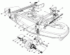 Mähdecks 30152 - Toro 52" Side Discharge Mower (SN: 000001 - 099999) (1990) Listas de piezas de repuesto y dibujos CARRIER FRAME ASSEMBLY