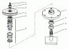 Mähdecks 30152 - Toro 52" Side Discharge Mower (SN: 590001 - 599999) (1995) Listas de piezas de repuesto y dibujos DRIVE SPINDLE NO. 27-0870
