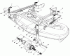 Mähdecks 30152 - Toro 52" Side Discharge Mower (SN: 900001 - 999999) (1989) Listas de piezas de repuesto y dibujos CARRIER FRAME ASSEMBLY