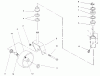 Mähdecks 30162 - Toro 62" Side Discharge Mower (SN: 790001 - 799999) (1997) Listas de piezas de repuesto y dibujos CASTER FORK ASSEMBLY