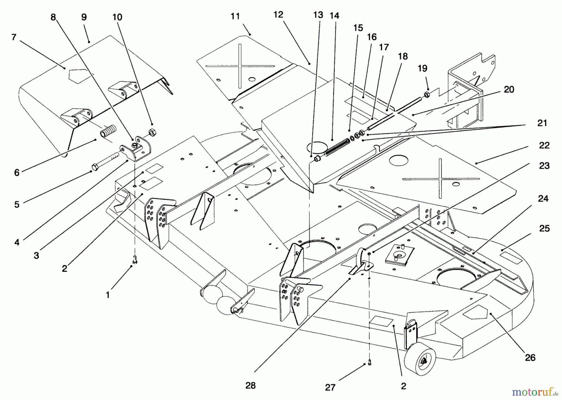  Mähdecks 30162 - Toro 62