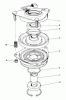 Mähdecks 30768 - Toro 52" Rear Discharge Mower (SN: 0000001 - 0999999) (1990) Listas de piezas de repuesto y dibujos CLUTCH ASSEMBLY NO. 54-0220