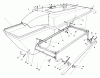 Mähdecks 30768 - Toro 52" Rear Discharge Mower (SN: 0000001 - 0999999) (1990) Listas de piezas de repuesto y dibujos GRASS COLLECTION SYSTEM MODEL NO. 30576 (OPTIONAL) #2