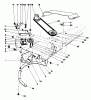 Mähdecks 30768 - Toro 52" Rear Discharge Mower (SN: 0000001 - 0999999) (1990) Listas de piezas de repuesto y dibujos GRASS COLLECTION SYSTEM MODEL NO. 30576 (OPTIONAL) #3