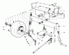 Mähdecks 30768 - Toro 52" Rear Discharge Mower (SN: 0000001 - 0999999) (1990) Listas de piezas de repuesto y dibujos REAR AXLE ASSEMBLY