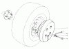 Mähdecks 30768 - Toro 52" Rear Discharge Mower (SN: 0000001 - 0999999) (1990) Listas de piezas de repuesto y dibujos WHEELWEIGHT KIT MODEL NO. 56-6620 (OPTIONAL) (FOR 44" SNOW THROWER MODEL NO. 30761)