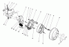 Mähdecks 30768 - Toro 52" Rear Discharge Mower (SN: 1000001 - 1999999) (1991) Listas de piezas de repuesto y dibujos BRAKE KIT MODEL NO. 30758 (OPTIONAL) #1