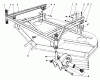 Mähdecks 30768 - Toro 52" Rear Discharge Mower (SN: 1000001 - 1999999) (1991) Listas de piezas de repuesto y dibujos CUTTING UNIT MODEL NO. 30768 #3