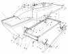 Mähdecks 30768 - Toro 52" Rear Discharge Mower (SN: 1000001 - 1999999) (1991) Listas de piezas de repuesto y dibujos GRASS COLLECTION SYSTEM MODEL NO. 30576 (OPTIONAL) #2