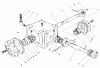 Mähdecks 30544 - Toro 44" Side Discharge Mower, Groundsmaster 117/120 (SN: 200001 - 299999) (1992) Listas de piezas de repuesto y dibujos 44" SNOW THROWER MODEL NO. 30761 (OPTIONAL) #4