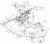 Mähdecks 30544 - Toro 44" Side Discharge Mower, Groundsmaster 117/120 (SN: 200001 - 299999) (1992) Listas de piezas de repuesto y dibujos CUTTING UNIT MODEL NO. 30753 #2