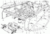 Mähdecks 30544 - Toro 44" Side Discharge Mower, Groundsmaster 117/120 (SN: 200001 - 299999) (1992) Listas de piezas de repuesto y dibujos FRAME & JACKSHAFT ASSEMBLY