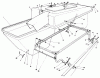 Mähdecks 30544 - Toro 44" Side Discharge Mower, Groundsmaster 117/120 (SN: 200001 - 299999) (1992) Listas de piezas de repuesto y dibujos GRASS COLLECTION SYSTEM MODEL NO. 30751 (OPTIONAL) #2