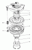 Mähdecks 30544 - Toro 44" Side Discharge Mower, Groundsmaster 117/120 (SN: 900001 - 999999) (1989) Listas de piezas de repuesto y dibujos CLUTCH ASSEMBLY NO. 54-0220