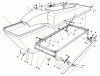 Mähdecks 30544 - Toro 44" Side Discharge Mower, Groundsmaster 117/120 (SN: 900001 - 999999) (1989) Listas de piezas de repuesto y dibujos GRASS COLLECTION SYSTEM MODEL NO. 30576 (OPTIONAL) #2