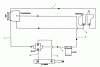 Mähdecks 30544 - Toro 44" Side Discharge Mower, Groundsmaster 117/120 (SN: 900001 - 999999) (1989) Listas de piezas de repuesto y dibujos HYDRAULIC SCHEMATIC