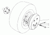 Mähdecks 30544 - Toro 44" Side Discharge Mower, Groundsmaster 117/120 (SN: 900001 - 999999) (1989) Listas de piezas de repuesto y dibujos WHEEL WEIGHT KIT MODEL NO. 56-6620 (OPTIONAL) (FOR 44" SNOW THROWER MODEL NO. 30761)