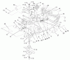 Mähdecks 30544 - Toro 44" Side Discharge Mower, Groundsmaster 120 (SN: 210000001 - 210999999) (2001) Listas de piezas de repuesto y dibujos DECK AND SPINDLE ASSEMBLY