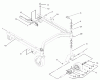 Mähdecks 30544 - Toro 44" Side Discharge Mower, Groundsmaster 120 (SN: 230000001 - 230999999) (2003) Listas de piezas de repuesto y dibujos CARRIER FRAME ASSEMBLY