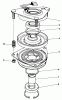 Mähdecks 30544 - Toro 44" Side Discharge Mower, Groundsmaster 120 (SN: 500001 - 599999) (1985) Listas de piezas de repuesto y dibujos CLUTCH ASSEMBLY N0. 540220