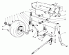 Mähdecks 30544 - Toro 44" Side Discharge Mower, Groundsmaster 120 (SN: 500001 - 599999) (1985) Listas de piezas de repuesto y dibujos FRONT AXLE ASSEMBLY