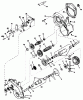 Mähdecks 30544 - Toro 44" Side Discharge Mower, Groundsmaster 120 (SN: 500001 - 599999) (1985) Listas de piezas de repuesto y dibujos GEAR REDUCTION & DIFFERENTIAL NO. 540070