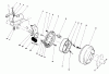 Mähdecks 30544 - Toro 44" Side Discharge Mower, Groundsmaster 120 (SN: 600001 - 699999) (1986) Listas de piezas de repuesto y dibujos BRAKE KIT MODEL NO. 30758 (OPTIONAL) #1