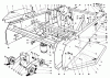 Mähdecks 30544 - Toro 44" Side Discharge Mower, Groundsmaster 120 (SN: 600001 - 699999) (1986) Listas de piezas de repuesto y dibujos FRAME & JACKSHAFT ASSEMBLY