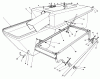 Mähdecks 30544 - Toro 44" Side Discharge Mower, Groundsmaster 120 (SN: 600001 - 699999) (1986) Listas de piezas de repuesto y dibujos GRASS COLLECTION SYSTEM MODEL NO. 30751 (OPTIONAL) #2