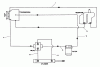 Mähdecks 30544 - Toro 44" Side Discharge Mower, Groundsmaster 120 (SN: 600001 - 699999) (1986) Listas de piezas de repuesto y dibujos HYDRAULIC SCHEMATIC