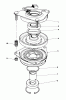 Mähdecks 30768 - Toro 52" Rear Discharge Mower (SN: 8000001 - 8999999) (1988) Listas de piezas de repuesto y dibujos CLUTCH ASSEMBLY N0. 54-0220