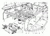 Mähdecks 30768 - Toro 52" Rear Discharge Mower (SN: 8000001 - 8999999) (1988) Listas de piezas de repuesto y dibujos FRAME & JACKSHAFT ASSEMBLY