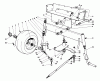 Mähdecks 30768 - Toro 52" Rear Discharge Mower (SN: 8000001 - 8999999) (1988) Listas de piezas de repuesto y dibujos FRONT AXLE ASSEMBLY