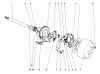 Mähdecks 30545 - Toro 52" Side Discharge Mower (SN: 10000001 - 19999999) (1981) Listas de piezas de repuesto y dibujos BRAKE ASSEMBLY