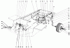 Mähdecks 30545 - Toro 52" Side Discharge Mower (SN: 70000001 - 79999999) (1977) Listas de piezas de repuesto y dibujos REAR AXLE ASSEMBLY