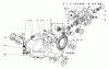 Mähdecks 30545 - Toro 52" Side Discharge Mower (SN: 80000001 - 89999999) (1978) Listas de piezas de repuesto y dibujos DIFFERENTIAL ASSEMBLY