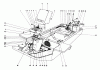 Mähdecks 30545 - Toro 52" Side Discharge Mower (SN: 80000001 - 89999999) (1978) Listas de piezas de repuesto y dibujos INSTRUMENT PANEL AND STEERING POST ASSEMBLY