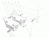 Mähdecks 30545 - Toro 52" Side Discharge Mower (SN: 80000001 - 89999999) (1978) Listas de piezas de repuesto y dibujos REAR WEIGHT KIT MODEL NO. 24-5780 (OPTIONAL)