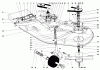 Mähdecks 30545 - Toro 52" Side Discharge Mower (SN: 90000001 - 99999999) (1979) Listas de piezas de repuesto y dibujos CUTTING UNIT ASSEMBLY