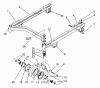 Mähdecks 30548 - Toro 48" Recycler Mower, ProLine 118 (SN: 2000001 - 2999999) (1992) Listas de piezas de repuesto y dibujos CARRIER FRAME ASSEMBLY