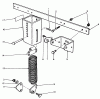 Mähdecks 30575 - Toro 72" Side Discharge Mower (SN: 200001 - 299999) (1992) Listas de piezas de repuesto y dibujos 62" COUNTER BALANCE KIT MODEL NO. 30713