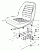 Mähdecks 30575 - Toro 72" Side Discharge Mower (SN: 200001 - 299999) (1992) Listas de piezas de repuesto y dibujos STANDARD SEAT KIT MODEL NO. 30769